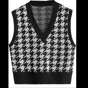 oversized sweater vest